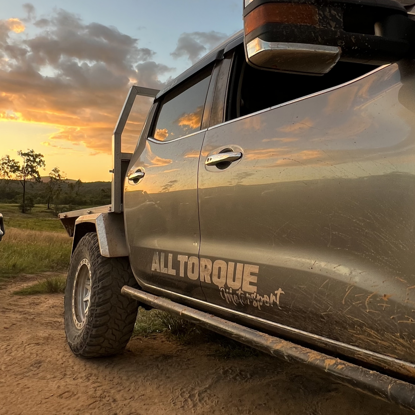ALL TORQUE MOTORSPORT DOOR BANNERS