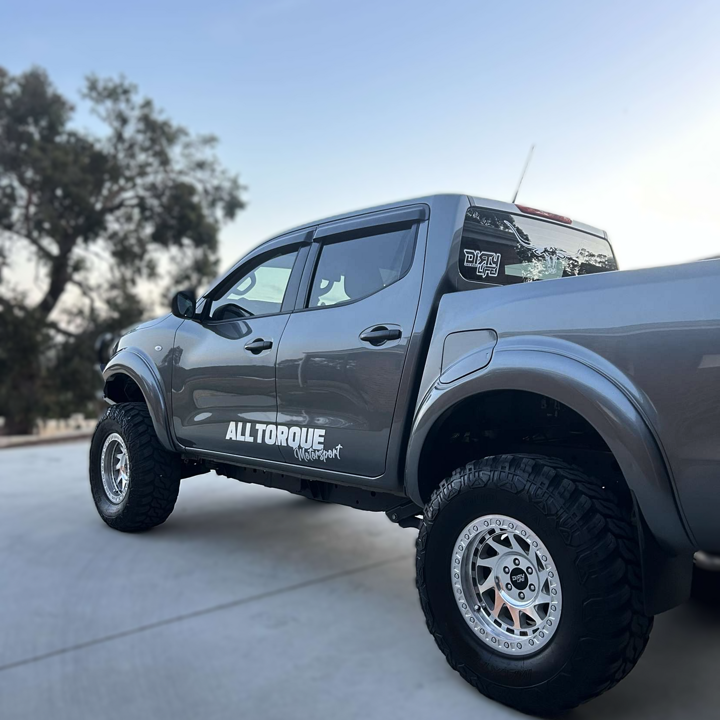 ALL TORQUE MOTORSPORT DOOR BANNERS